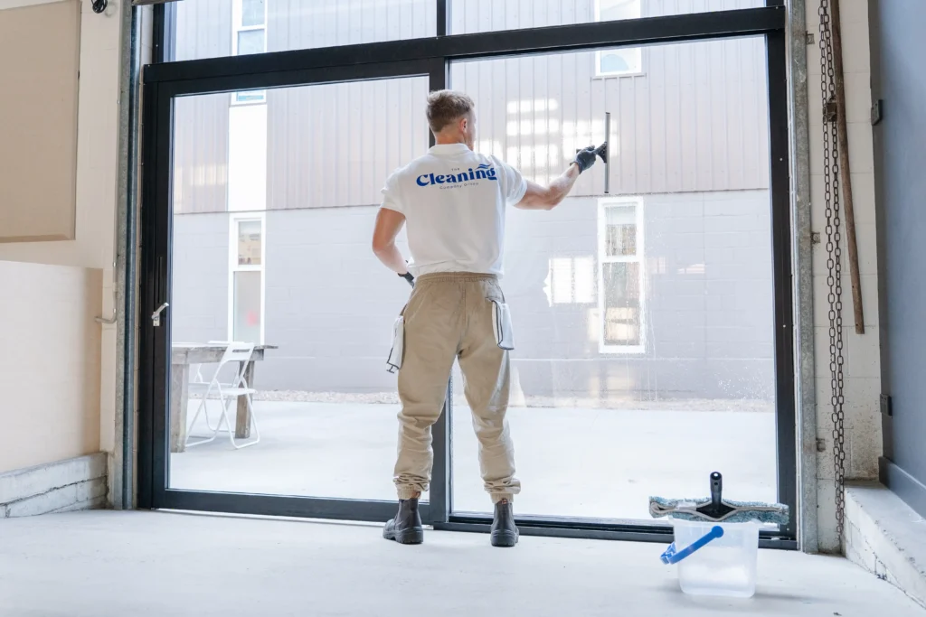 Professional cleaning services Southport team at work.